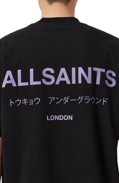 Allsaints Underground Oversize Graphic T-shirt