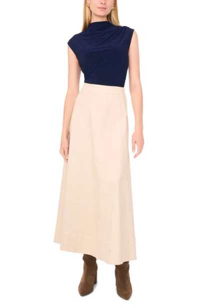 1.state Draped Sleeveless Top In Blue