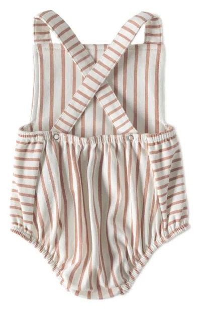Pehr Crisscross Organic Cotton Bodysuit In Neutral