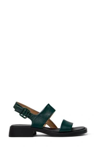 Camper Dana Slingback Sandal In Green