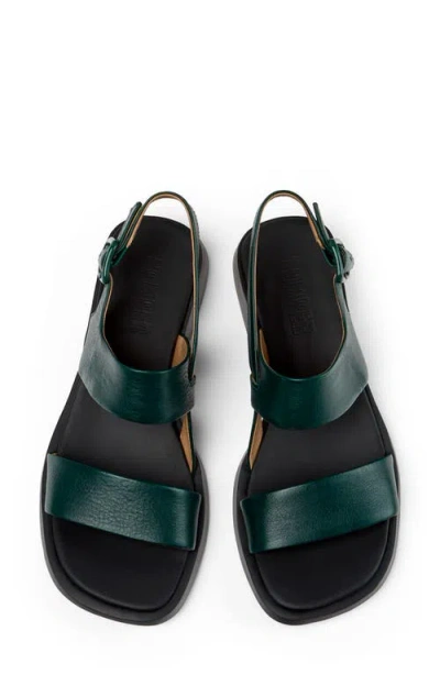 Camper Dana Slingback Sandal In Green