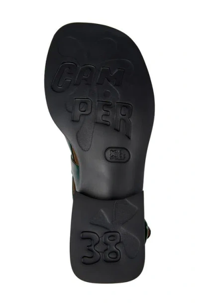 Camper Dana Slingback Sandal In Green