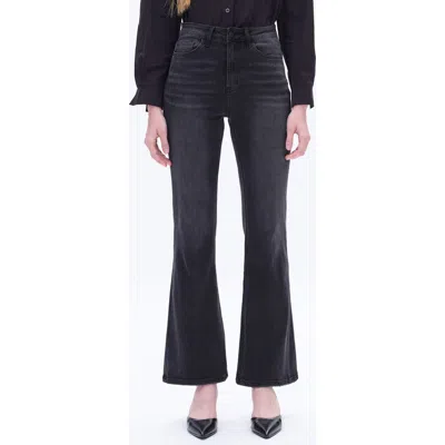 Bayeas High Waist Distressed Bootcut Jeans