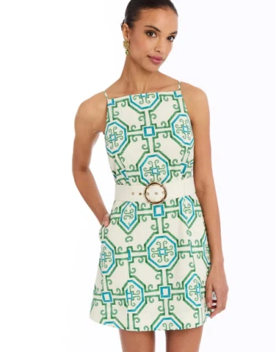 Mestiza New York Havana Mini Dress In Green
