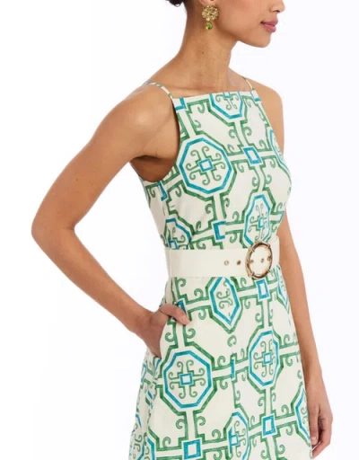 Mestiza New York Havana Mini Dress In Green