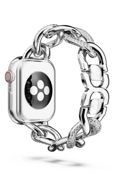 Swarovski Sparkling Chain 20mm Apple Watch® Bracelet Watchband