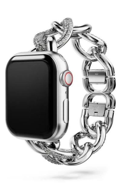 Swarovski Sparkling Chain 20mm Apple Watch® Bracelet Watchband