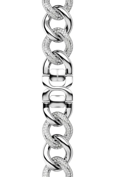 Swarovski Sparkling Chain 20mm Apple Watch® Bracelet Watchband