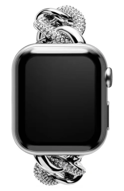 Swarovski Sparkling Chain 20mm Apple Watch® Bracelet Watchband