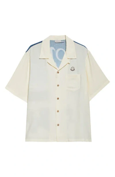 Moncler Genius Moncler X Mercedes-benz By Nigo Print Bowling Shirt