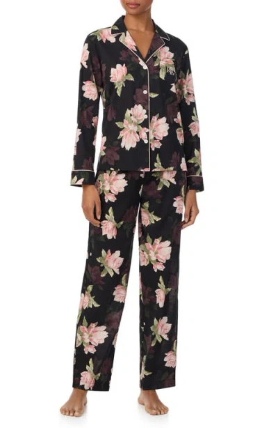 Ralph Lauren Lauren  Cotton Blend Print Pajamas