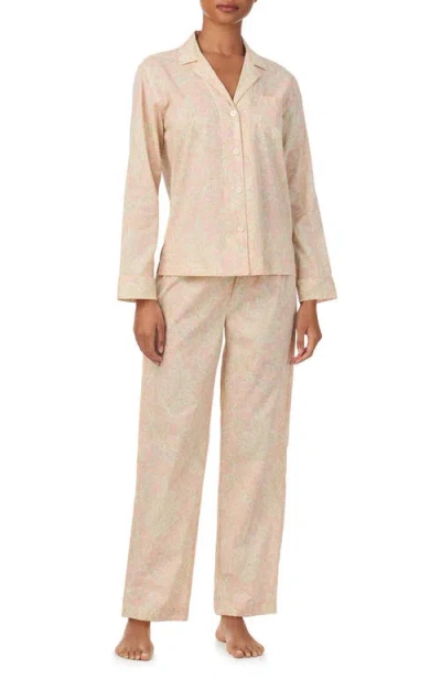 Ralph Lauren Lauren  Cotton Blend Print Pajamas