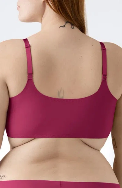 True & Co. True & Co True Body Lift Triangle Convertible Strap Bra In Pink