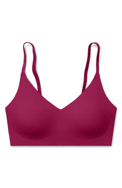 True & Co. True & Co True Body Lift Triangle Convertible Strap Bra In Pink