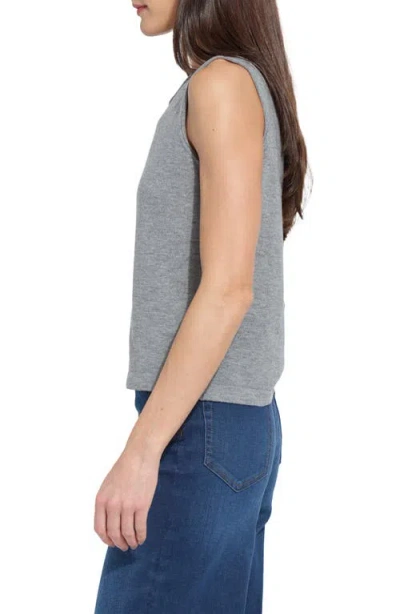 Lyssé Lysse Cosette Washable Merino Wool Tank In Gray