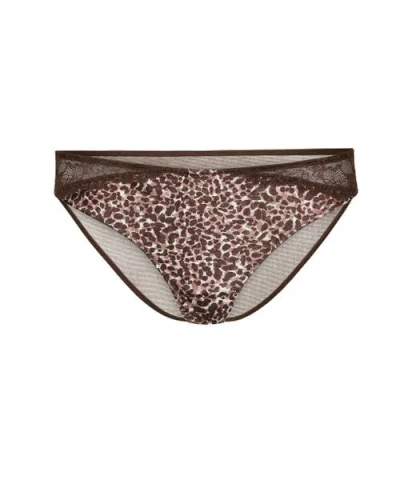 Adore Me Haley Cheeky Panties In Brown