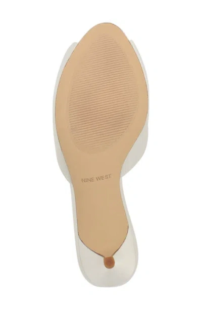Nine West Luvlie Kitten Heel Slide Sandal