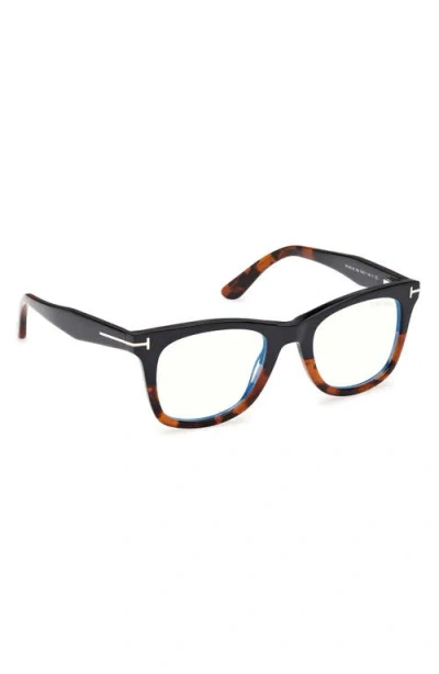 Tom Ford 50mm Square Blue Light Blocking Optical Glasses