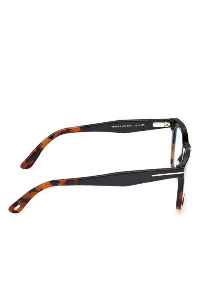 Tom Ford 50mm Square Blue Light Blocking Optical Glasses