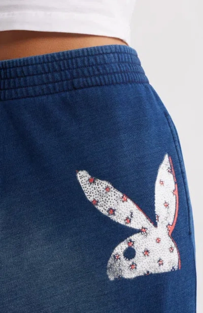 Ptcl X Playboy Embellished Wide Leg Sweatpants