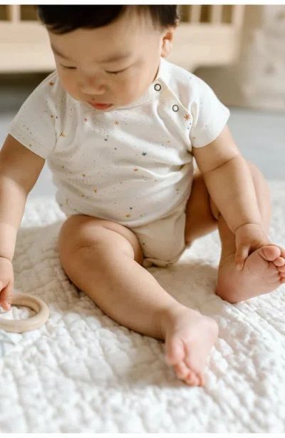 Pehr Celestial Organic Cotton Bodysuit In Neutral