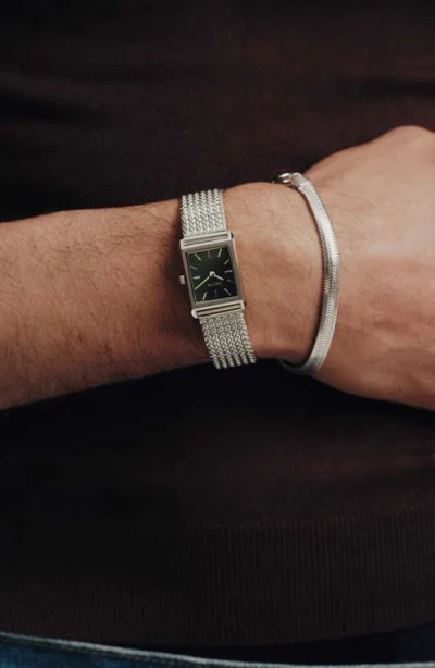Breda Virgil Tethered Mesh Strap Watch, 20mm
