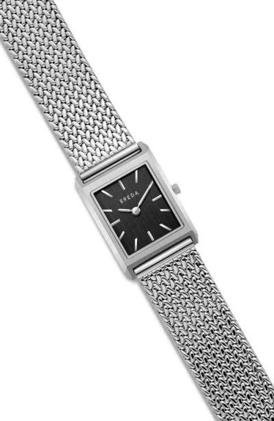 Breda Virgil Tethered Mesh Strap Watch, 20mm