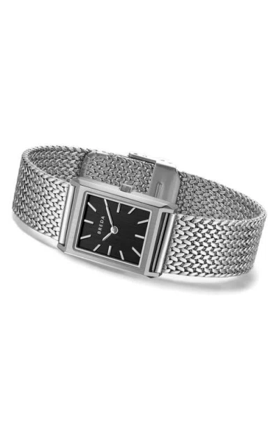 Breda Virgil Tethered Mesh Strap Watch, 20mm