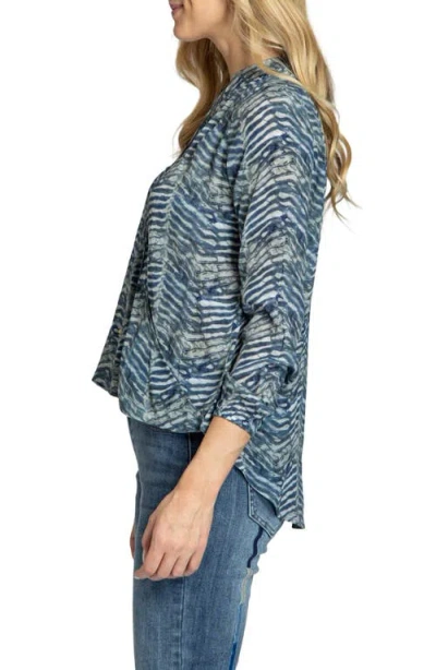 Apny Printed Top In Blue