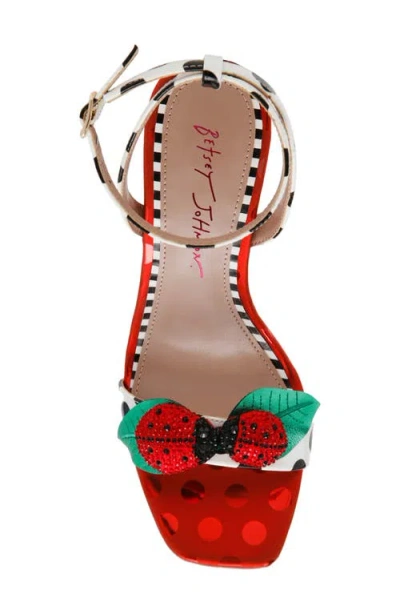 Betsey Johnson Lolla Ankle Strap Sandal