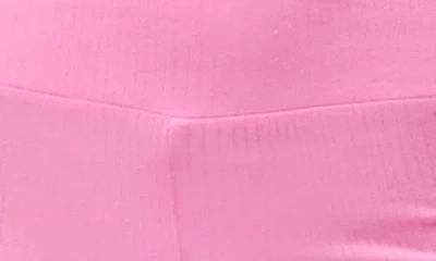 Honeydew Dreamland Rib Lettuce Edge Camisole & Shorts Pajamas In Pink