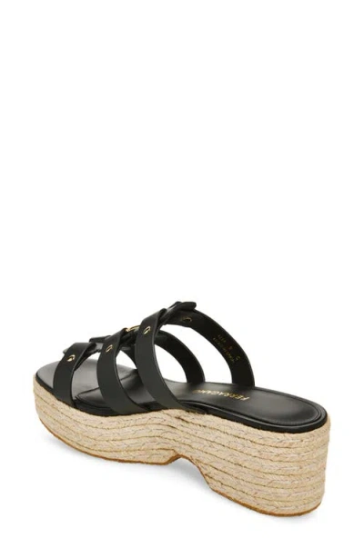 Ferragamo Milica Espadrille Platform Slide Sandal