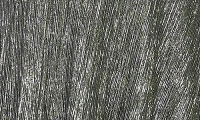 Sl Fashions Metallic Surplice Neck Dress