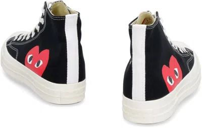 Comme Des Garçons Play Chuck 70 High-top Sneakers In Black