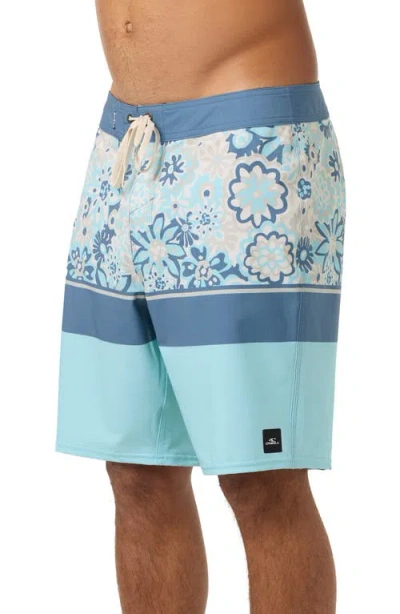 O'neill Hyperfreak Heat Block Swim Trunks In Blue