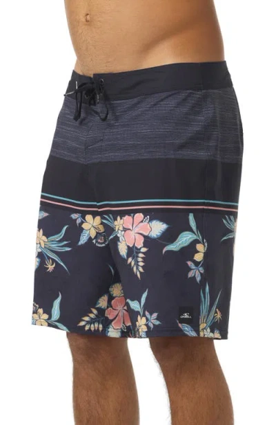 O'neill Hyperfreak Heat Block Swim Trunks In Gray