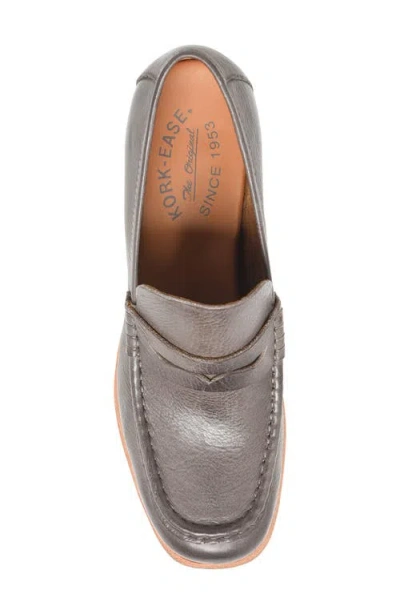 Kork-ease ® Barbara Platform Penny Loafer Pump