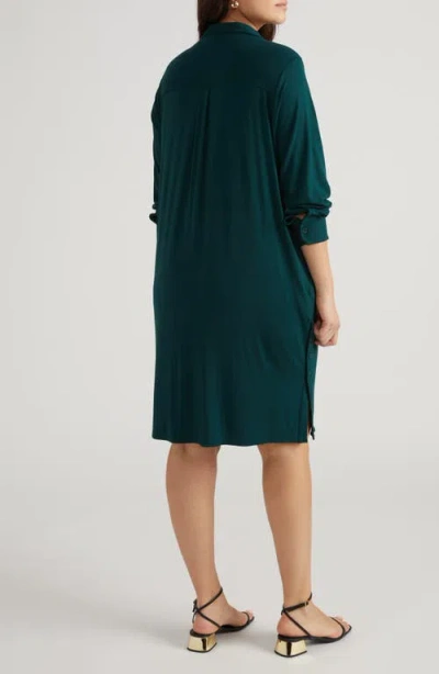 Universal Standard Plus Size Knee Length Sally Dress In Green