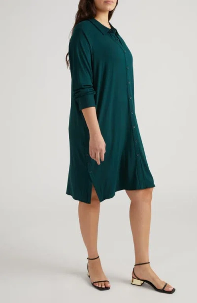 Universal Standard Plus Size Knee Length Sally Dress In Green
