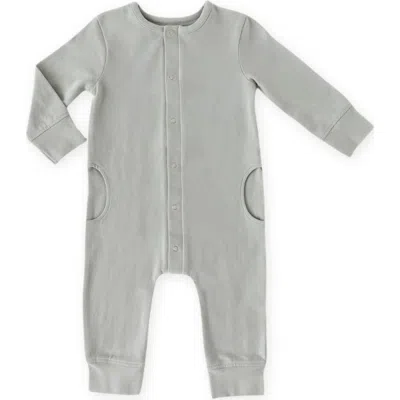 Pehr Essentials Organic Cotton Romper In Green