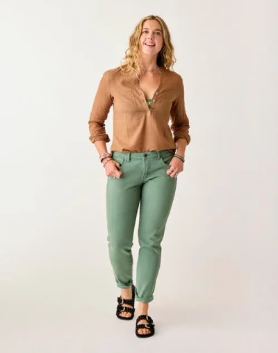 Carve Designs Carson Jean In Green