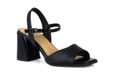 Ninety Union Block Heel Metallic Sandal