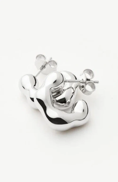 Missoma X Eny Lee Parker Puffy Mini Hoop Earrings