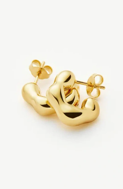 Missoma X Eny Lee Parker Puffy Mini Hoop Earrings
