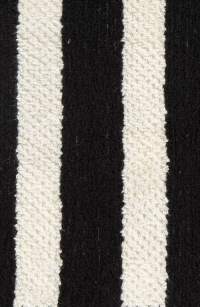 Jacquemus La Serviette Croisière Beach Towel In Black