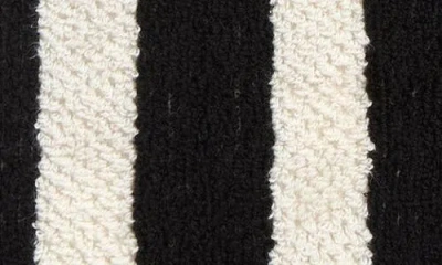 Jacquemus La Serviette Croisière Beach Towel In Black
