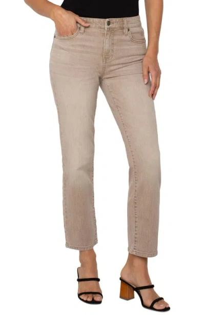 Liverpool Los Angeles Liv Ankle Non-skinny Skinny Jeans In Neutral