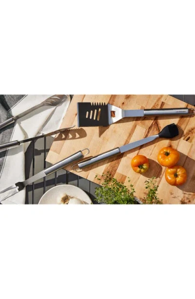Le Creuset Outdoor 5-piece Grilling Tools Set In Metallic