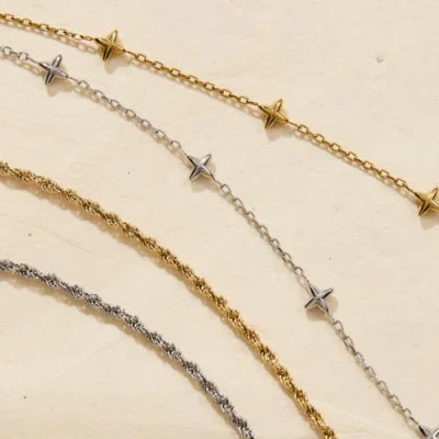 Alex And Ani Mini Rope Chain Anklet