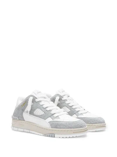 Axel Arigato Area Lo Sneakers With Leather Upper In Gray